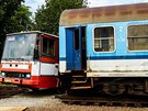 Praha, 17.06.2020, simulovan� sr�ka vlaku s�autobusem, FOTO MAFRA DAN MATERNA