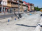 Zcela zrekonstruovaná kiovatka v Plzni na Borech se motoristm oteve v...