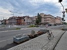 Zcela zrekonstruovaná kiovatka v Plzni na Borech se motoristm oteve v...