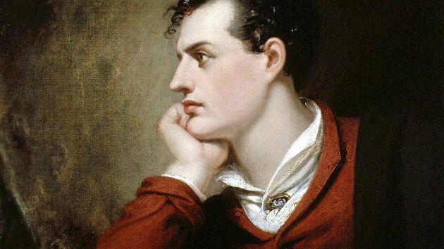 Britský básník George Gordon Byron v roce 1813