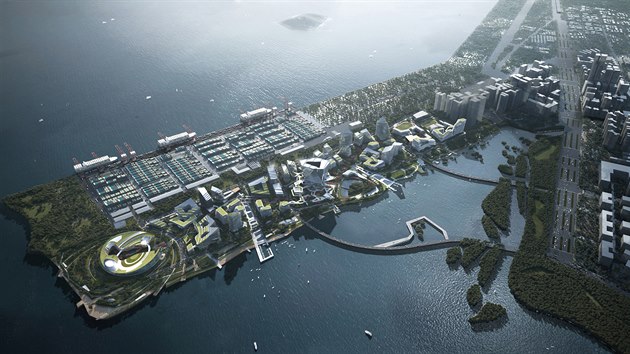 Technologický gigant Tencent plánuje v čínském Šen-čenu vybudovat město budoucnosti.