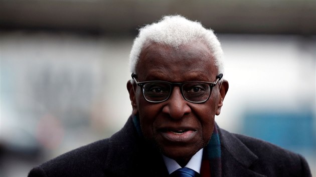 Bval prezident IAAF Lamine Diack.