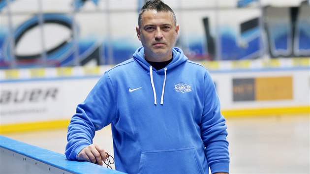 Pavol Rybár, trenér brankářů Komety Brno.