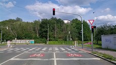 Kamera na semaforu na Rozptylech spustí zelenou ve chvíli, kdy ped svtelnou...