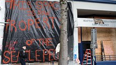 Autonomní zóna ustanovená demonstranty v Seattlu poté, co se policie stáhla z...