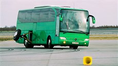 Mercedes-Benz Travego byl jedním z prvních autobus vybavených stabilizaním...