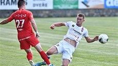 Momentka z derby Líe -  Zbrojovka Brno.