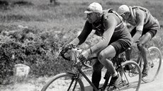 André Leducq na trati Tour de France v roce 1930