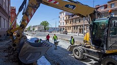 Přestavba křižovatky v Plzni na Borech spěje do finále. V sobotu se otevře motoristům.