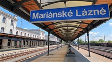 Vlakové nádraí Mariánské Lázn