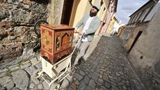 idovská tvr v Tebíi. V úzkých ulikách památky UNESCO, kam míí kroky turist, bude rovn ebrání zakázáno.