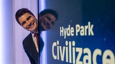 Daniel Stach v poadu Hyde Park Civilizace (2016)