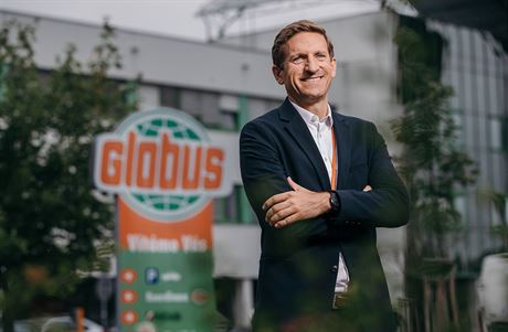 Hans Jörg Bauer, jednatel eské poboky sít hypermarket Globus.
