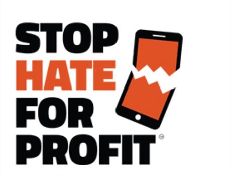Logo hnutí #StopHateforProfit