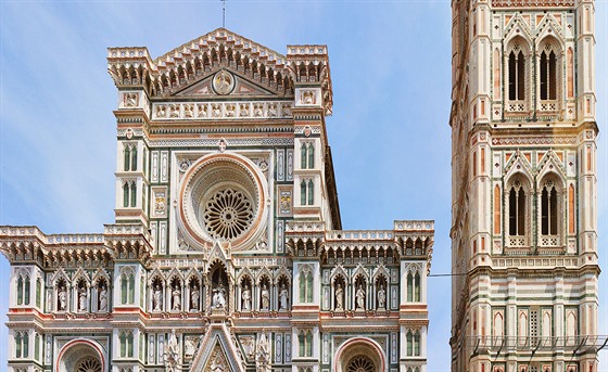 Katedrla a zvonice ve Florencii
