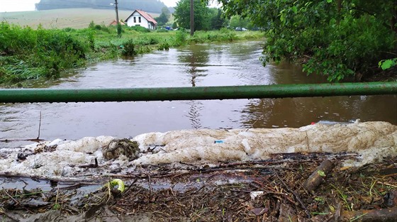 Višňová na Frýdlantsku se vzpamatovává ze sobotní povodně (21. června 2020)