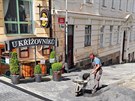 Rekonstrukce Moravské ulice v Karlových Varech.