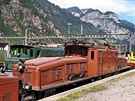 výcarská elektrická lokomotiva ady Ce 6/8 II zvaná Krokodýl