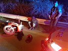 Policist zadreli 24letho idie motorky. Ml dva zkazy zen a pozitivn...