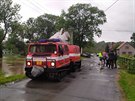 Hasii v sobotu ped polednem zahjili evakuaci Pedlnc na Frdlantsku (20....