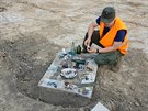 Na stavb obchvatu Brodu nali archeologov pozstatky dlnick kolonie