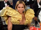 Beyonce Knowlesová-Carterová a její manel, producent a raper Jay-Z, na...
