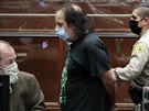 Pornoherec Ron Jeremy Hyatt u soudu v Los Angeles (23. ervna 2020)