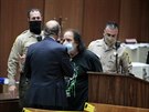Pornoherec Ron Jeremy u soudu v Los Angeles (23. ervna 2020)