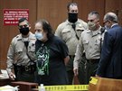Pornoherec Ron Jeremy u soudu v Los Angeles (23. ervna 2020)