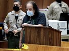 Pornoherec Ron Jeremy u soudu v Los Angeles (23. ervna 2020)