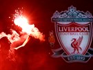 Fanouek fotbalového Liverpoolu odpálil pi oslavách mistrovského titulu...