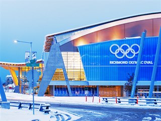 Rychlobruslařská hala zimních olympijských her v kanadském Vancouveru
