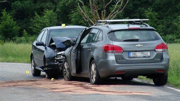 Nehoda mezi obcemi Chnice a Kucha si vydala tyi zrann (21. ervna 2020)