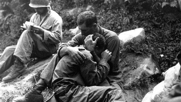 Bhem vlky v Koreji pilo o ivot 5 milion vojk a civilist. Snmek americkch vojk je z 28. srpna 1950.