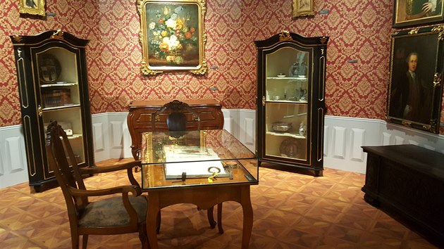 Pohled do expozice Příběh Slezského Těšínska v nové výstavní budově Muzea Těšínska