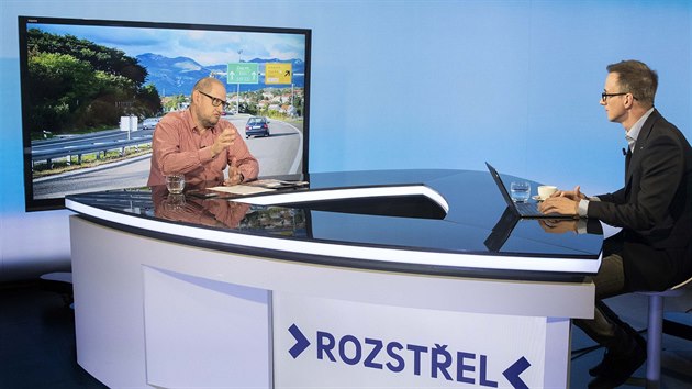 Hostem Rozstřelu je redaktor MF DNES Roman Švidrnoch. (22. června 2020)
