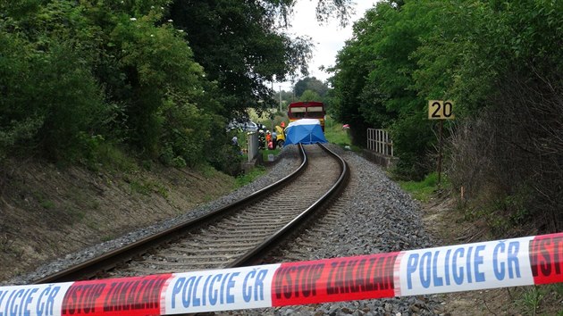 Tragick nehoda vlaku s autem v katastru obce Zpy.(23.6. 2020)