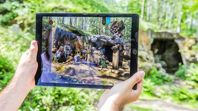 Odborn�ci kv�li roz���en� realit� nap�ed mapovali souso�� v Betl�mu laserov�m skenerem (23. 6. 2020).