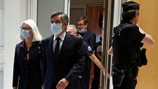Francouzský expremiér François Fillon u soudu (29. ervna 2020)