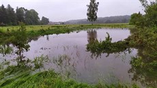 Obec Viová na Frýdlantsku se vzpamatovává ze sobotní velké vody (21. ervna...