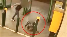útok v metru ve stanici erný Most (11. 1. 2020)