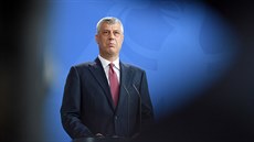 Bývalý kosovský prezident Hashim Thaçi.