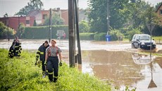 Moravskoslezští hasiči zasahovali kvůli přívalovým dešťům u 266 událostí. (26....
