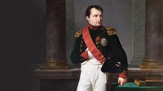 Napoleon Bonaparte, jak ho zachytil francouzský malíř  Robert Lef&#232;vre.