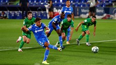 Momentka z utkání Santander - Getafe.