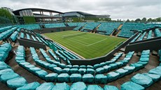 Tenisový areál ve Wimbledonu odpočívá, koronavirus zrušil londýnský grandslam.