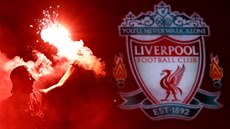 Fanouek fotbalového Liverpoolu odpálil pi oslavách mistrovského titulu...