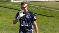 Olomoucký branká Milo Buchta odchytal proti Karviné poslední zápas kariéry.