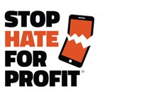 Logo hnutí #StopHateforProfit