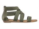 Khaki sandálky, Deichmann, 499 K